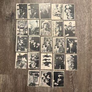 1964 BEATLES B&W 2ND SERIES Lot of 28